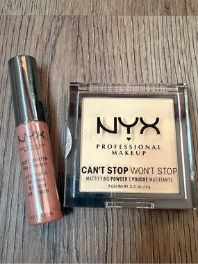 NYX Soft Matte Lip Cream & Powder Duo in Nude Pink